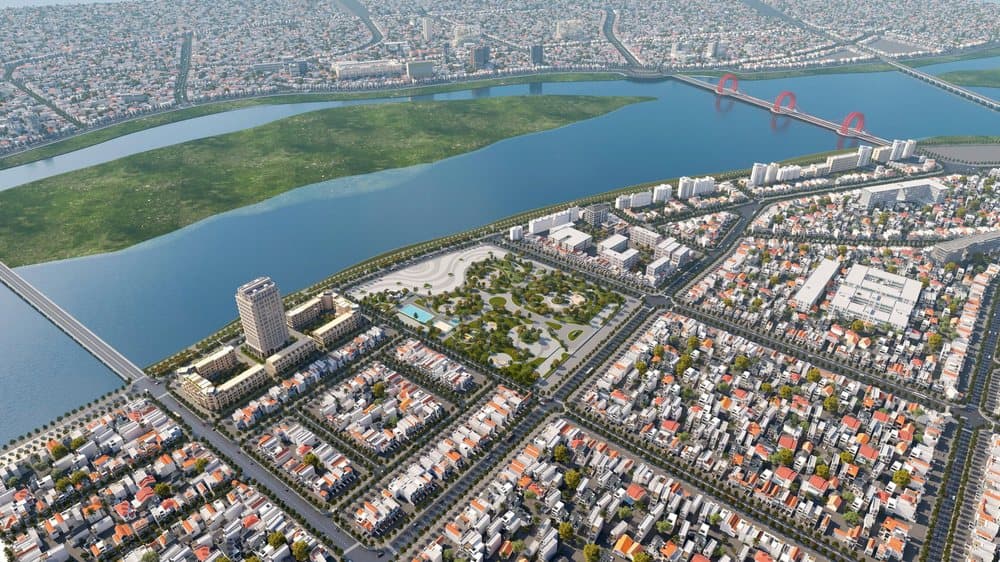 Phối cảnh tuyến phố ven sông