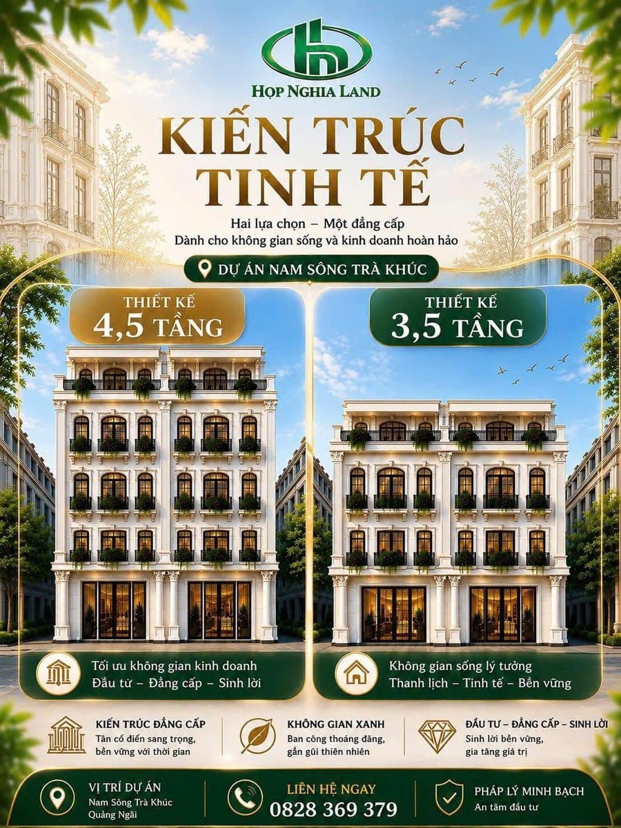 Nên chọn thiết kế 3,5 hay 4,5 tầng?